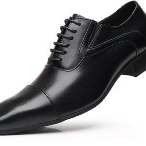 Men's Classic Dress Shoes Modern Oxford Round